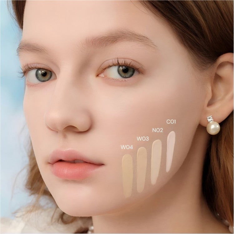 Flower Knows Bunny Garden Cushion Cream Foundation (Case: 03 Ribbon Pink + Shade: N02 Neutral Ivory)