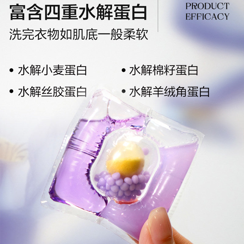 Lycocelle 6-In-1 Laundry Detergent Pods Jasmine & Tuberose 38pcs
