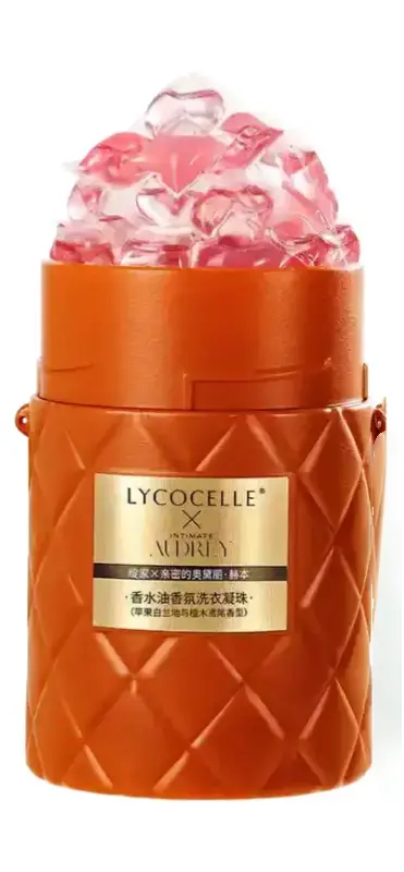 Lycocelle Fragrance Perfume Oil Laundry Pods Apple Brandy & Sandalwood 40pcs