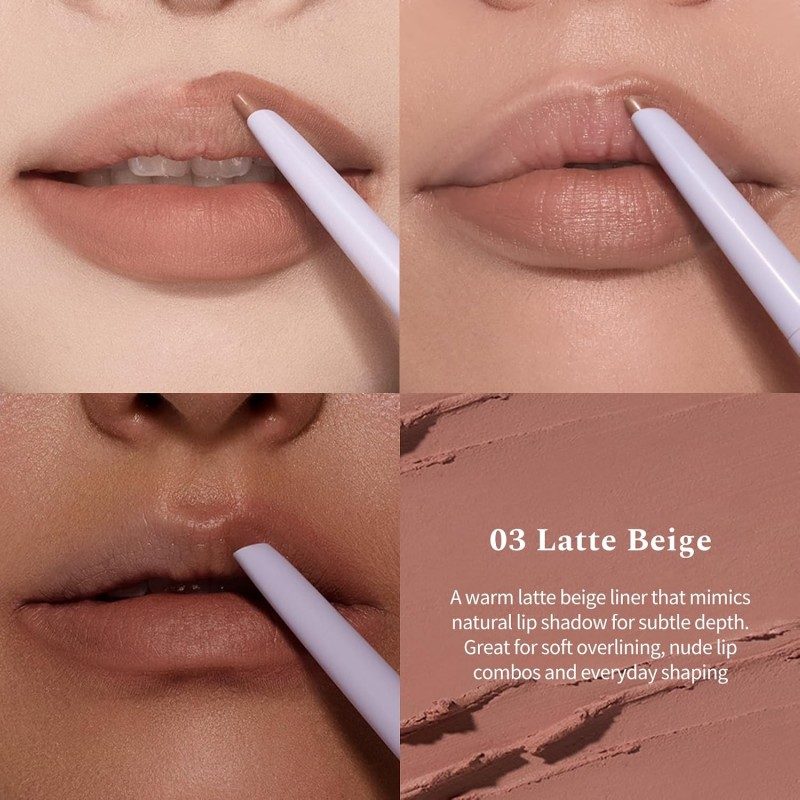 Flower Knows Knight Unicorn Lip Liner #03 Latte Beige