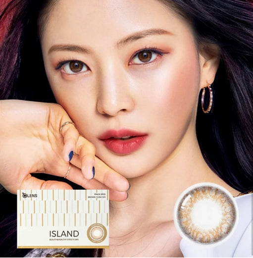 Olens月抛-ISLAND-Brown-650