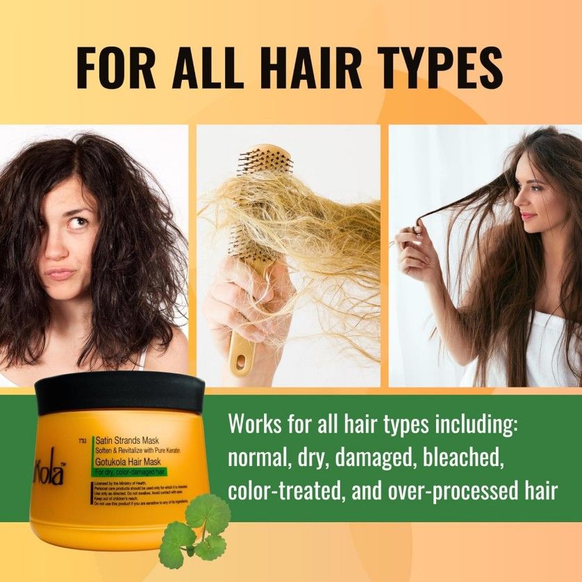 Gotukola Restorative Keratin Hair Mask 500ml