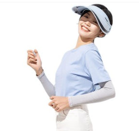 Beneunder-蕉下-防晒袖套-烟灰色