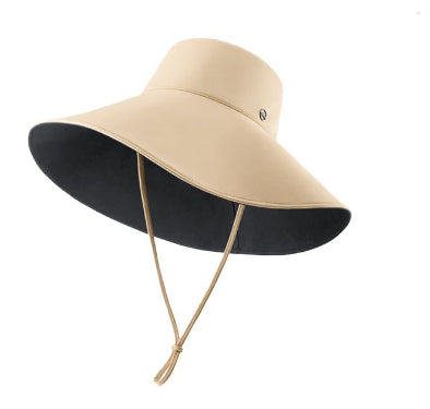 Beneunder-蕉下-穹顶系列倍护防晒渔夫帽-深卡其-云碳黑