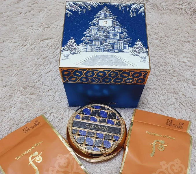 Whoo-天气丹-华玄精华气垫套盒-21号-sm