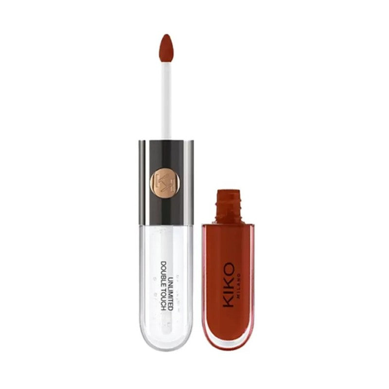 Kiko Double Headed Lip Tint #132 Chestnut Milk Coffee