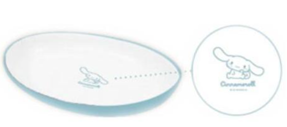 Sanrio-玉桂狗蓝色碗