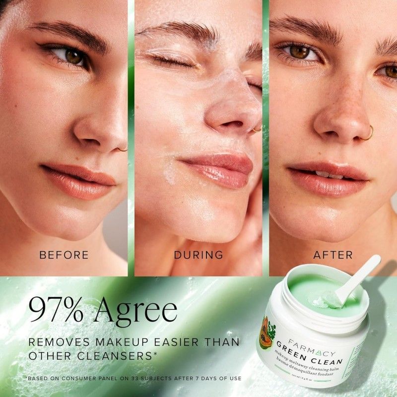 Farmacy Green Clean Makeup Meltaway Cleansing Balm 100ml