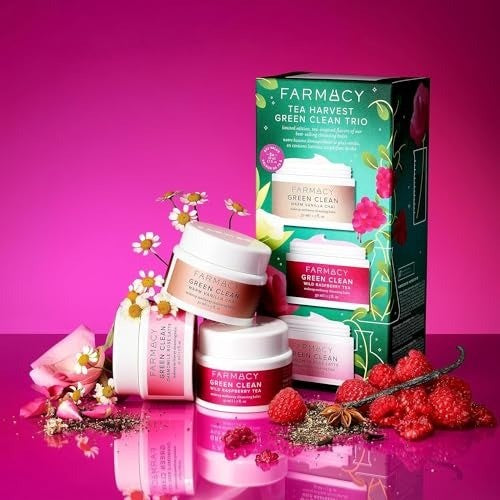 Farmacy Tea Harvest Green Clean Trio Limited Edition 50ml*3