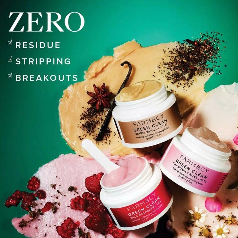 Farmacy Tea Harvest Green Clean Trio Limited Edition 50ml*3