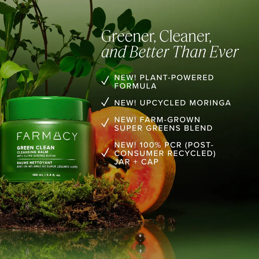 Farmacy Green Clean Makeup Removing Cleansing Balm 100ml