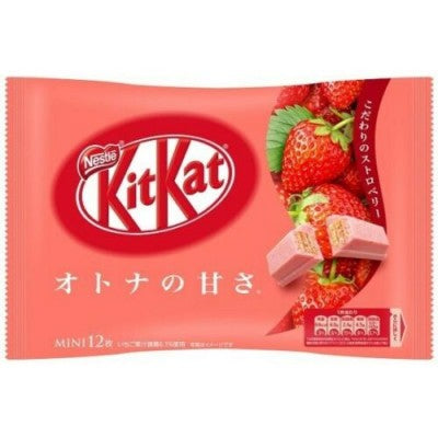 雀巢-KITKAT-草莓巧克力威化饼-12枚入
