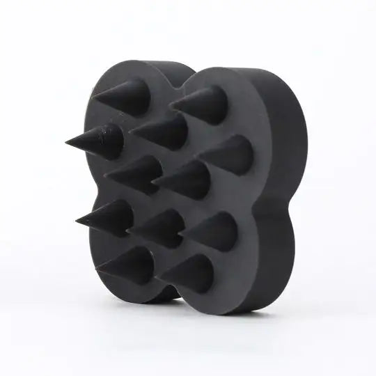 Uka-舒活头皮按摩刷-(中硬)-黑色