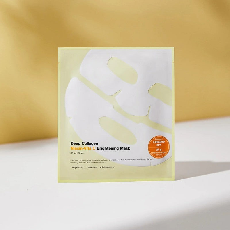 Sungboon Editor深层胶原蛋白维他命C亮白面膜 4片