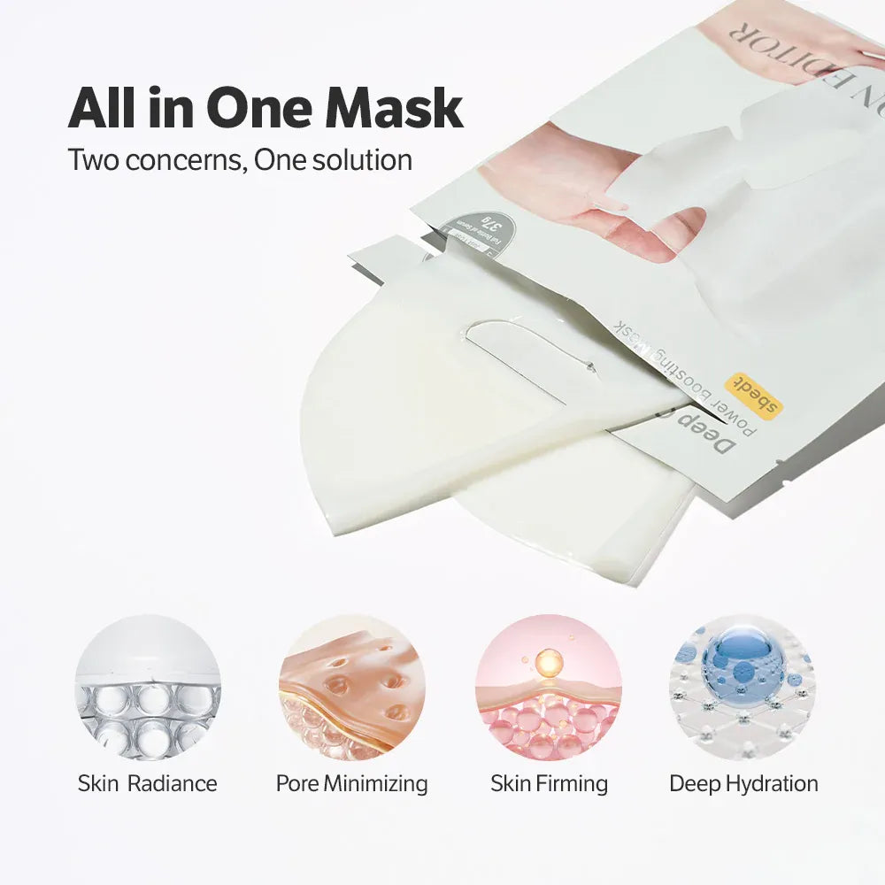 Sungboon Editor Deep Collagen Power Boosting Mask 4pcs