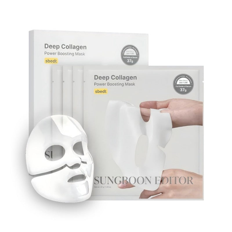 Sungboon Editor Deep Collagen Power Boosting Mask 4pcs