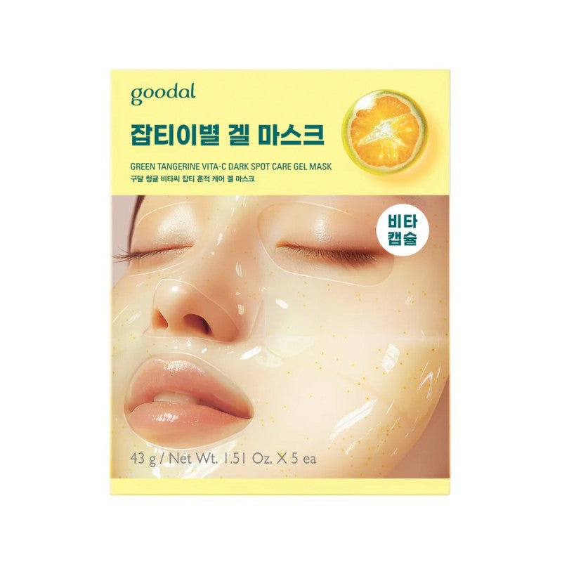 Goodal Green Tangerine Vita C Dark Spot Care Gel Mask 1pcs