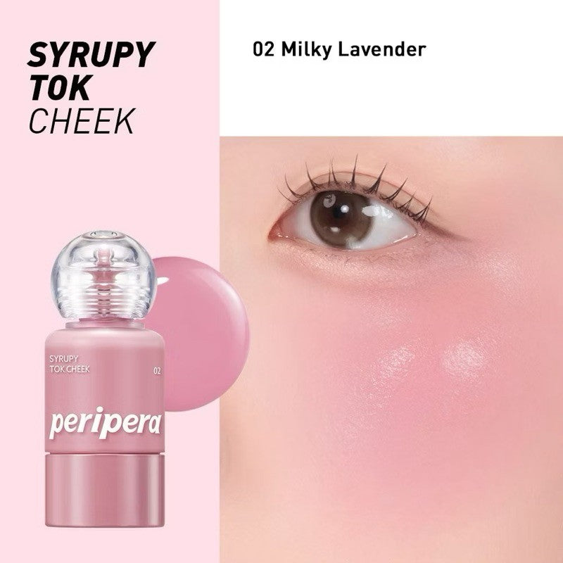 Peripera Syrupy Tok Cheek Blush #02 Milky Lavender