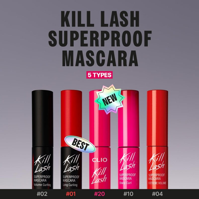 Clio Kill Lash Superproof Mascara #020 Bouncy Lash