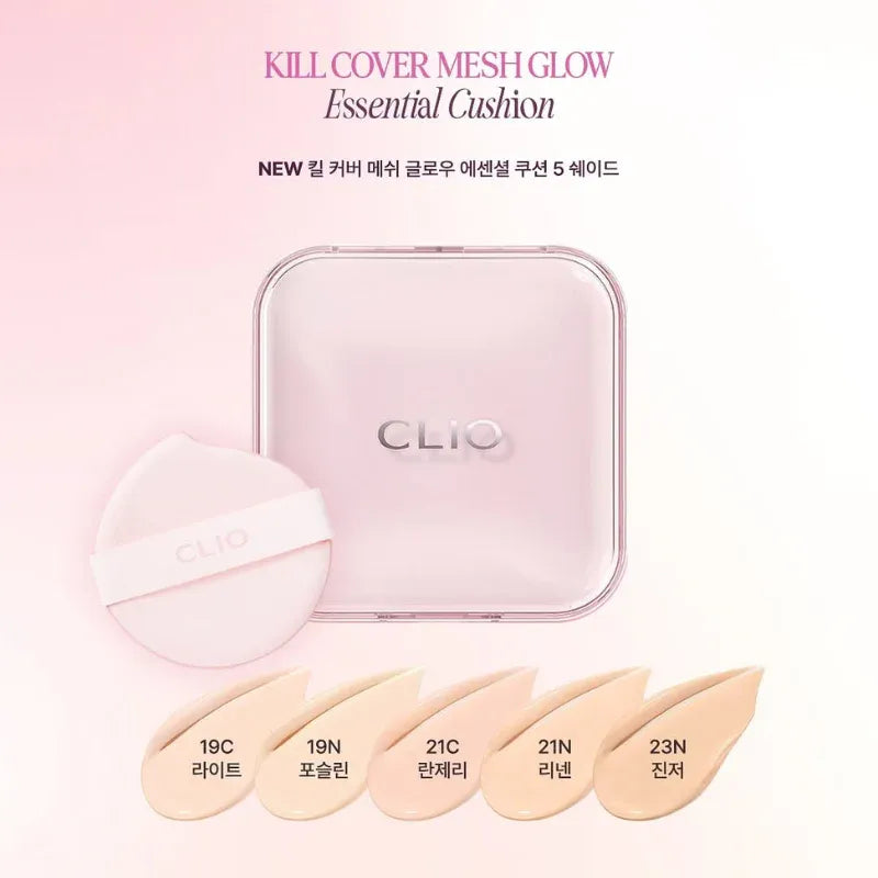 Clio Kill Cover Mesh Glow Essential Cushion #19C Light