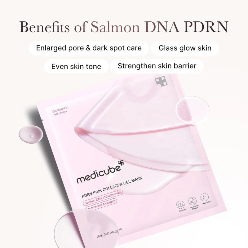 Medicube PDRN Pink Collagen Gel Mask 1pcs