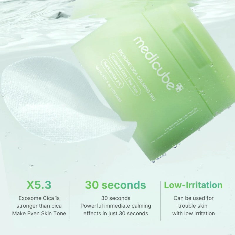 Medicube Exosome Cica Calming Pad 100pcs