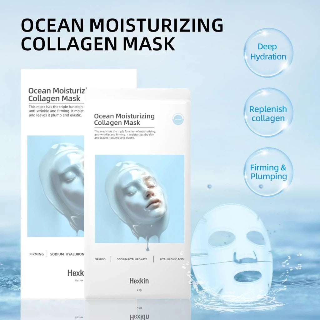 Hexkin Ocean Moisturizing Collagen Mask 2.0 5pcs