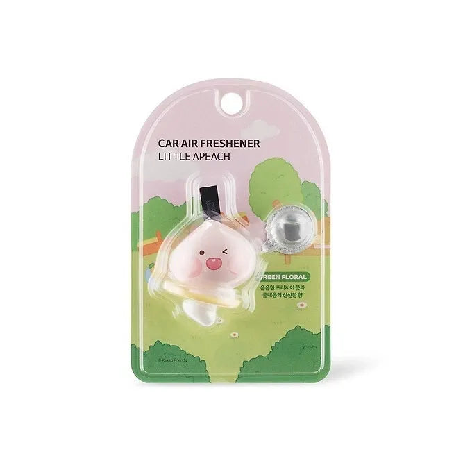 Kakao Friends车载香薰呼啦圈小屁桃花草香
