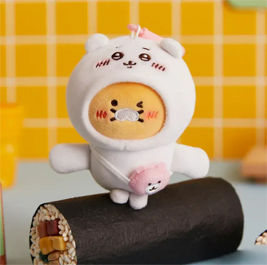 Kakao Friends x Chiikawa Keyring Doll Chiikawa