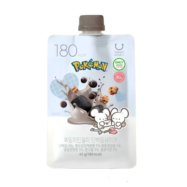 Delight Project x Pokemon Protein Shake Black Sesame Seed & Injeolmi 45g