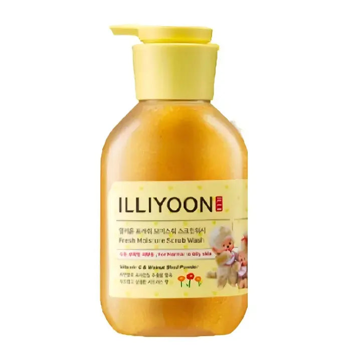 Illiyoon Fresh Moisture Scrub Wash Monchhichi Edition 400ml