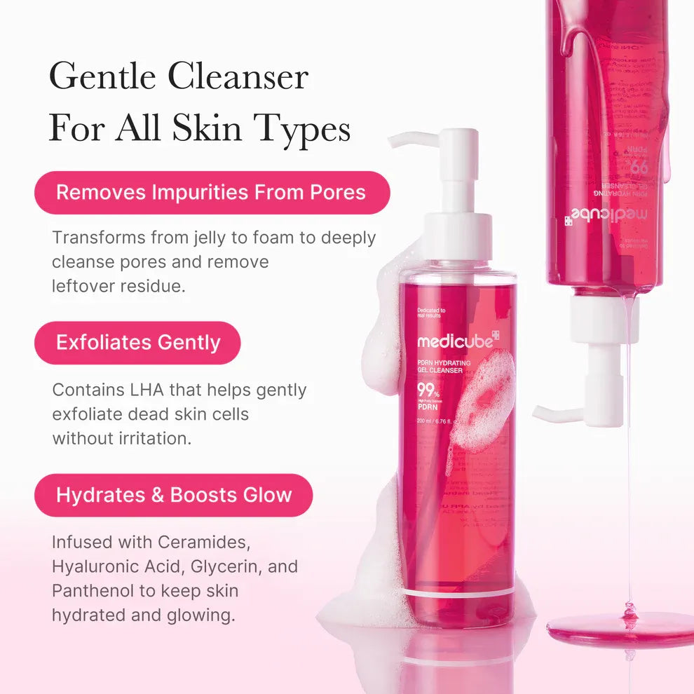 Medicube PDRN Hydrat Gel Cleanser 200ml