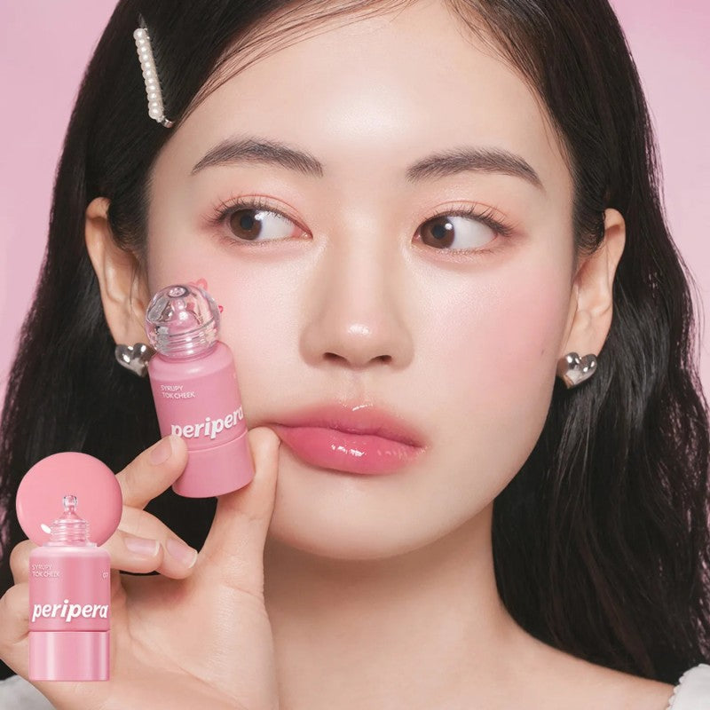 Peripera Syrupy Tok Cheek Blush #07 Fluffy Pink