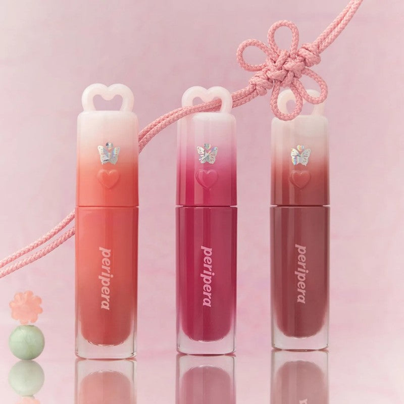 Peripera Ink Mood Glowy Tint Princess Hour #37 Coral Pretty