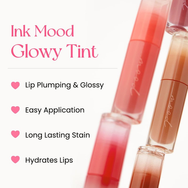 Peripera Ink Mood Glowy Tint Princess Hour #37 Coral Pretty