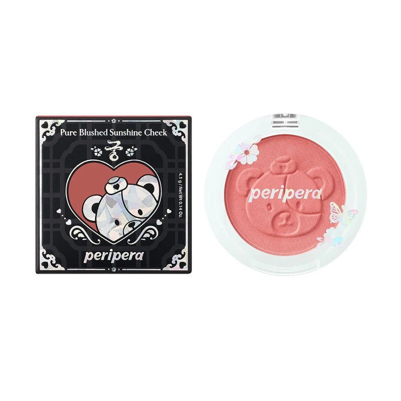 Peripera Pure Blushed Sunshine Cheek Princess Hours #28 Romantic Rose