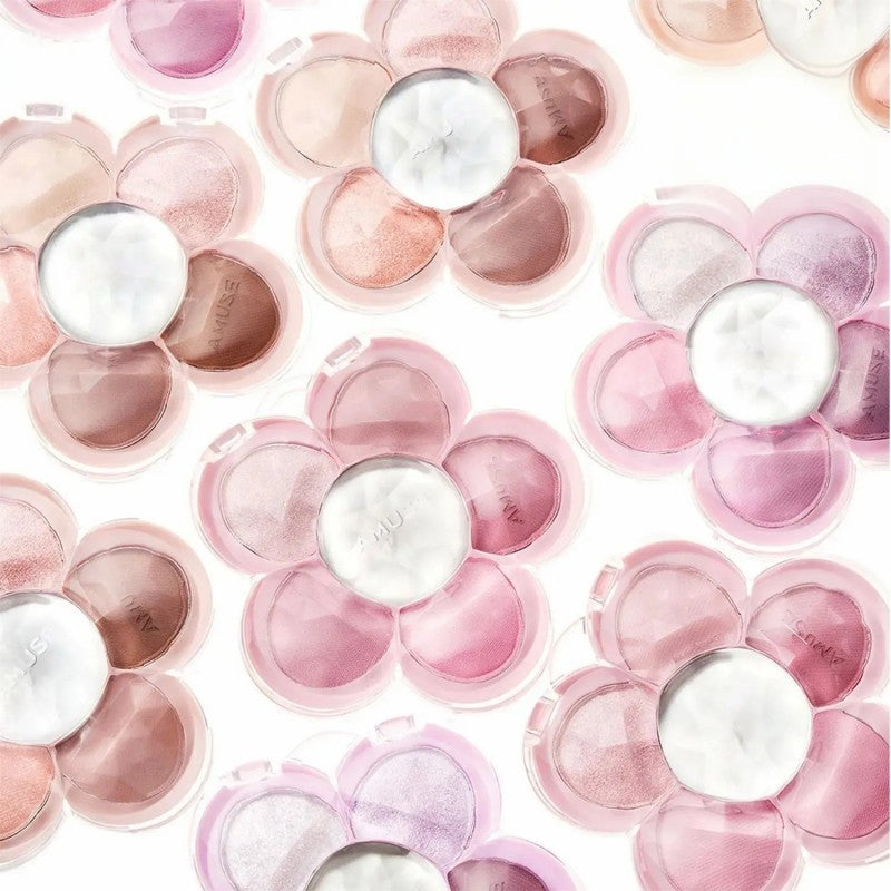 Amuse 6-Color Flora Eye Palette #02 Roserina