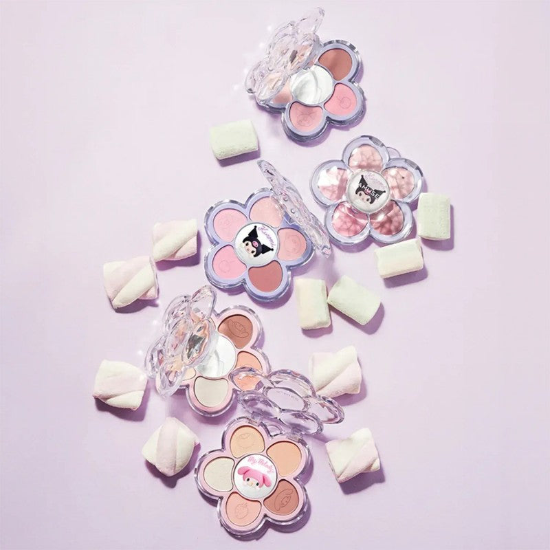 Amuse Flora Eye Palette Kuromi Limited #02 Roserina