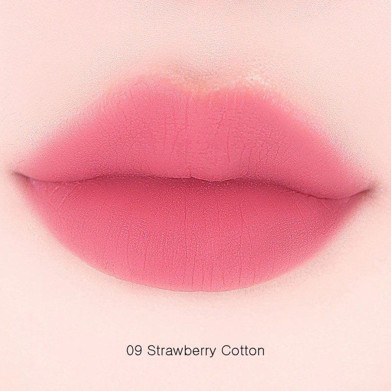 Amuse Kuromi Limited Amuse Powder Velvet Tint #09 Strawberry Cotton