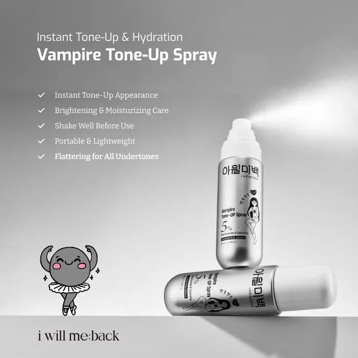 I Will Me:Back Vampire Tone-Up Spray 100ml