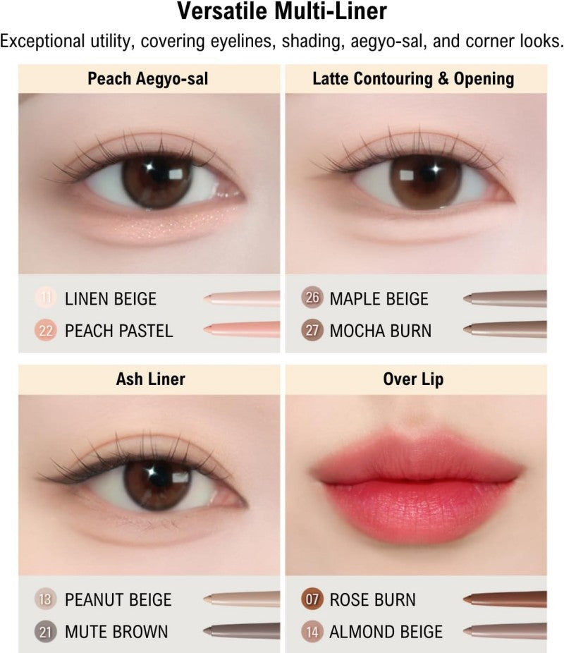 BBIA Last Auto Gel Eyeliner #27 Mocha Burn