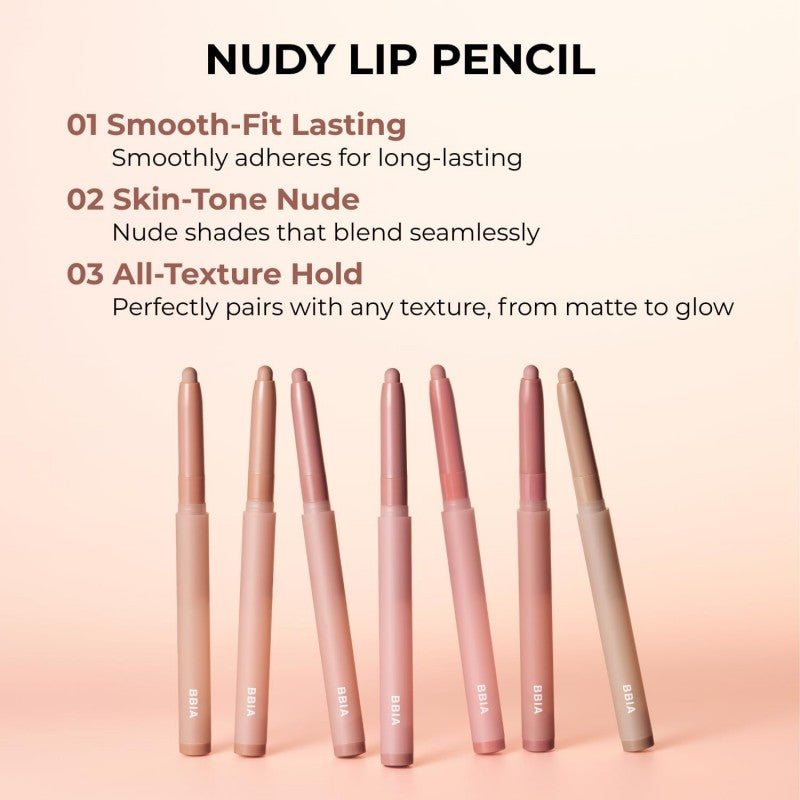 BBIA Nudy Lip Pencil #04 Nudy Pink