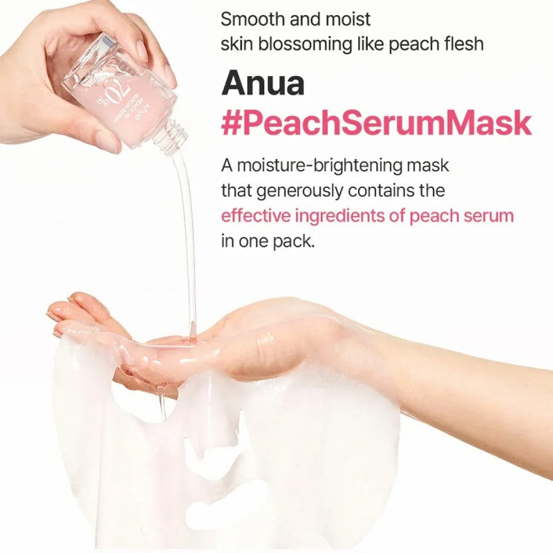 Anua Peach 70 Niacin Serum Mask 6pcs