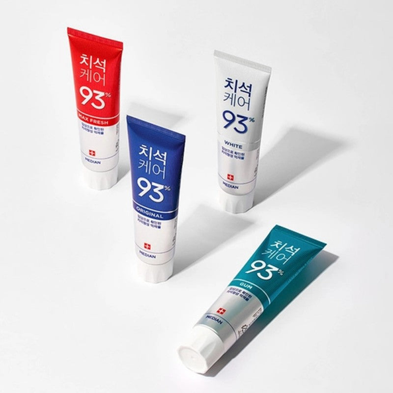 Median Dental IQ 93% Toothpaste Whitening White 120g