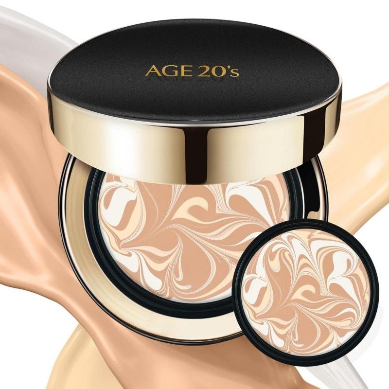 Age 20's Essence Cover Pact Master Double Cover #21 Light Beige