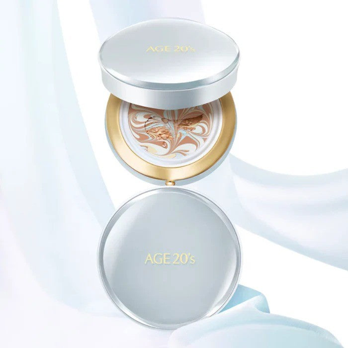 Age 20's Signature Essence Cover Pact Master Velvet #21 Light Beige