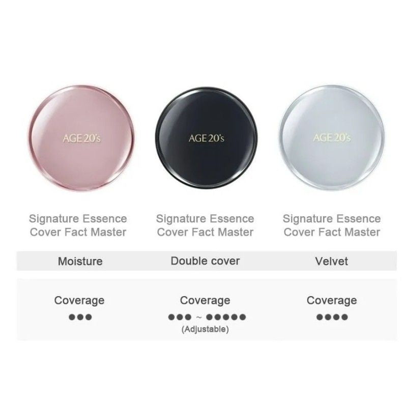 Age 20's Signature Essence Cover Pact Moisture #13 Ivory