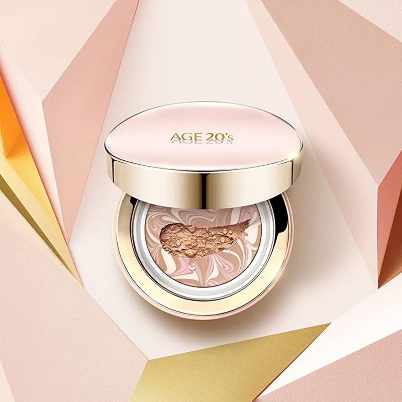 Age 20's Signature Essence Cover Pact Moisture #21 Light Beige
