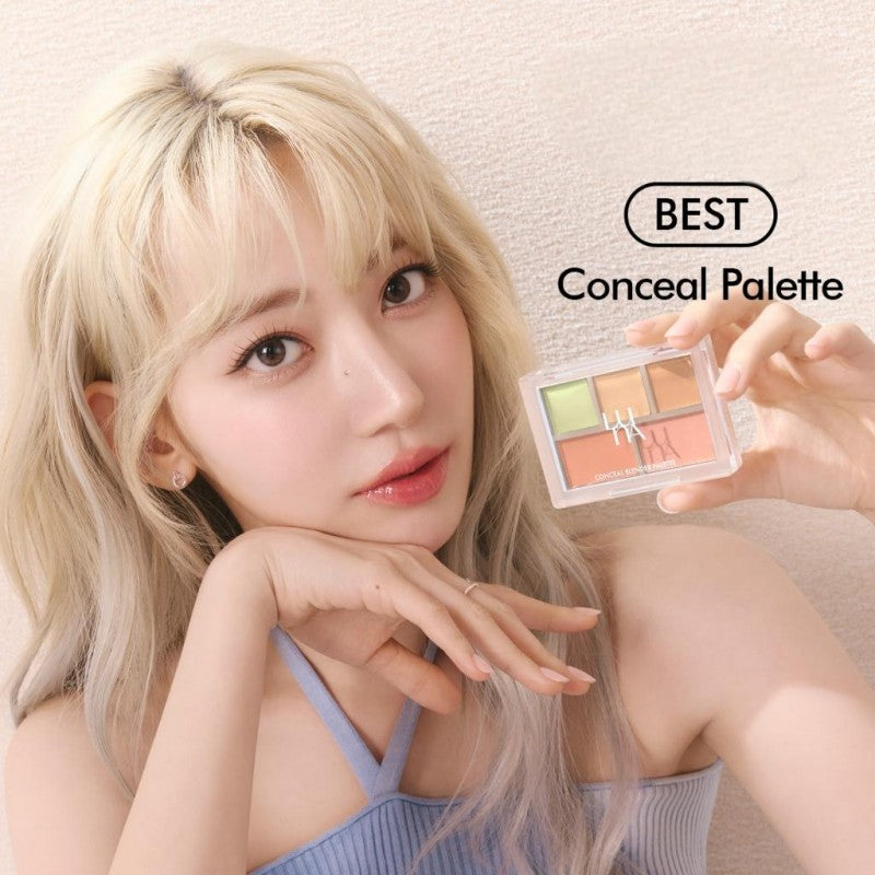 Luna Conceal Blender Palette 5-in-1 #01 Clear Cover