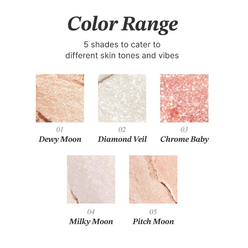 Glint Dewy Highlighter #05 Pitch Moon